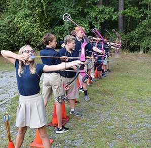 Archery Class Photo